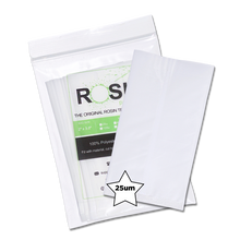 Load image into Gallery viewer, Rosin Tech High Quality Rosin Press Filter Bags, 2 inch by 3.5 inch, Micron Size 25um
