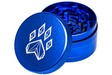 Load image into Gallery viewer, Wolf Traditional 4-Piece Herb Grinder - Blue