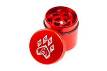 Load image into Gallery viewer, Wolf Traditional 4-Piece Herb Grinder - Small - Red
