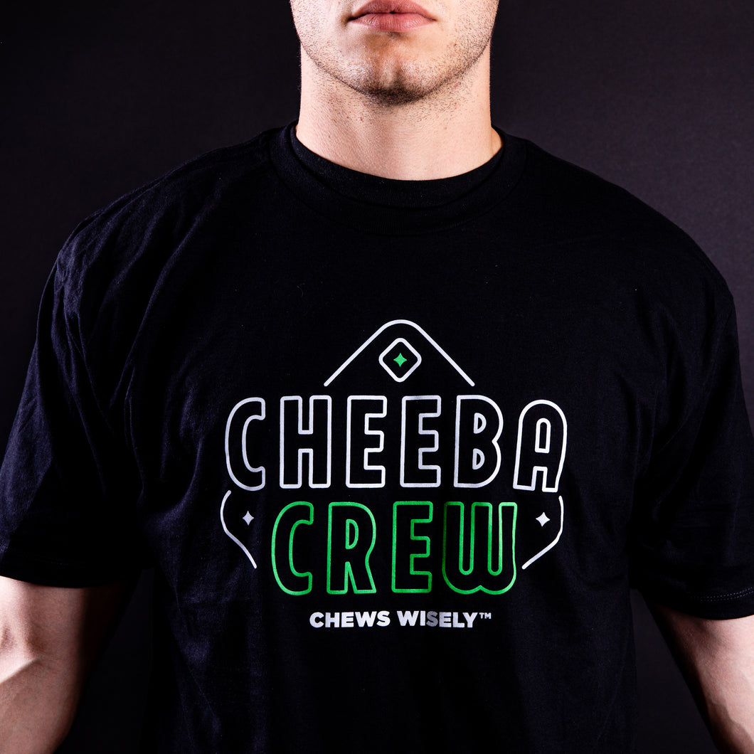 Cheeba Black T Shirt Small