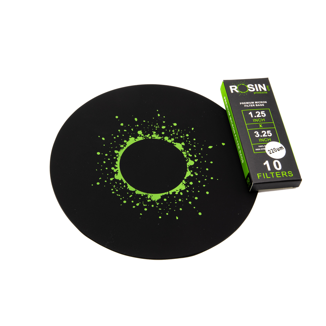 ROSIN TECH LABS ROUND SILICONE DAB MAT - 6