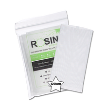 Load image into Gallery viewer, Rosin Tech High Quality Rosin Press Filter Bags, 2 inch by 3.5 inch, Micron Size 120um
