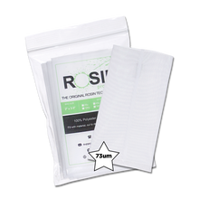Load image into Gallery viewer, Rosin Tech High Quality Rosin Press Filter Bags, 2 inch by 3.5 inch, Micron Size 73um
