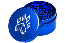 Load image into Gallery viewer, Wolf Traditional 4-Piece Herb Grinder - Blue
