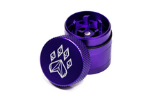 Load image into Gallery viewer, Wolf Traditional 4-Piece Herb Grinder - Small - Purple
